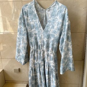 Dahlia Floral Vince Dress